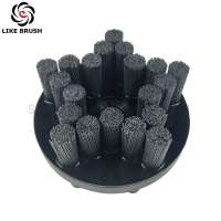 Abrasive Filament DOT Style Disc Brush Star Type