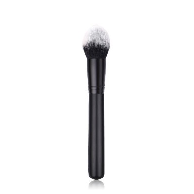 Single makeup beauty tools double head flame brush blush brush wooden handle