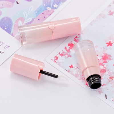 Gradient powder elliptical lip glaze tube empty bottle loving lip brush lovely lip gloss tube