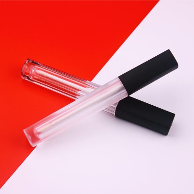 2021Square Lip Gloss Tubes With Brush Wands Beauty Personal Care Lip Gloss Filling