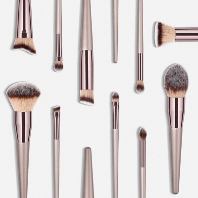 2021Makeup Brush Set Free Sample Custom Logo Makeup Brush Sets Eyebrow Brush